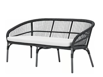 NEXUS - 2 seater polypropylene garden sofa by JANUS et Cie