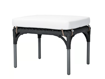 NEXUS - Rectangular polypropylene garden footstool by JANUS et Cie