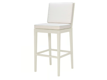 QUADRATL - Aluminium barstool by JANUS et Cie