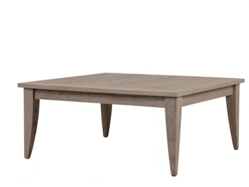 RELAIS - Square teak coffee table by JANUS et Cie