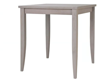 RELAIS - Square teak high table by JANUS et Cie