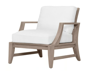 RELAIS - Teak armchair with armrests by JANUS et Cie