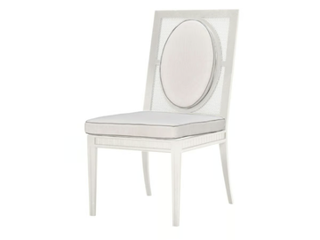 SAVANNAH - Powder coated aluminium chair by JANUS et Cie