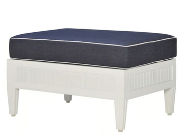 SAVANNAH - Powder coated aluminium footstool by JANUS et Cie