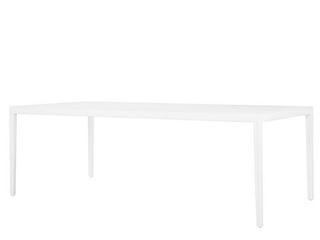 SAVANNAH - Rectangular aluminium dining table by JANUS et Cie