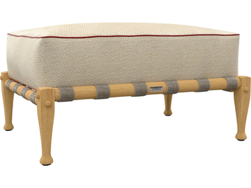 SERENGETI - Rectangular garden footstool by JANUS et Cie