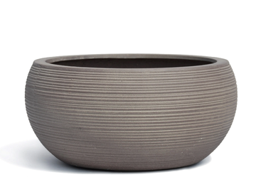 CARTELLO - Low concrete garden vase by Jardinico
