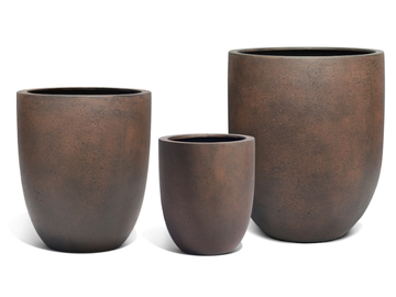 CUMINO - Glass fiber-reinforced plastic (GFRP) garden vase by Jardinico