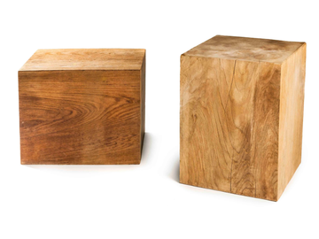 DUNCAN - Square teak coffee table by Jardinico