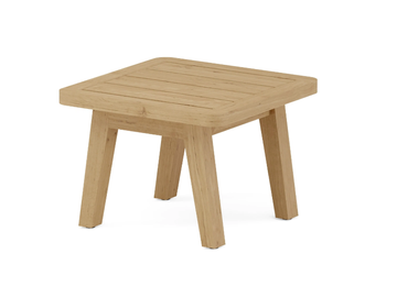 FLEXX - Low wooden garden side table by Jardinico