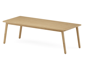 FLEXX - Rectangular wooden dining table by Jardinico