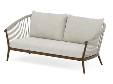 LEGNA - 2 seater acrylic garden sofa by Jardinico
