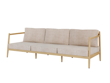 NOA - 3 seater fabric garden sofa by Jardinico