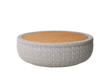 TONDO COFFEE TABLE - Round rope coffee table by Jardinico