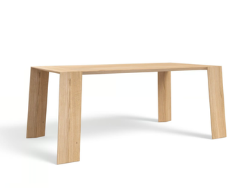 PURE 180 - Rectangular wooden dining table by JAVORINA