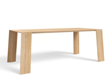 PURE 200 - Rectangular wooden dining table by JAVORINA