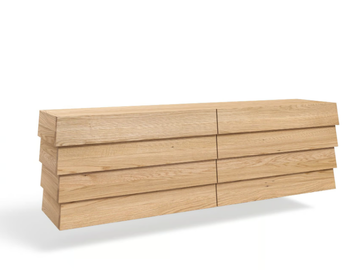 TATRAN - Wooden chest of drawers by JAVORINA