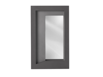 UNDISM - Rectangular framed wall-mounted wooden mirror by JCP UNIVERSE