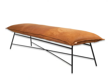 VIDAR - Suede bench by Jess