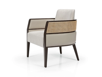 AGGY M1178 ST - Fabric easy chair by JMS