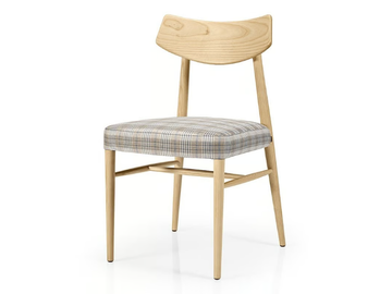 BIZU M1130UW - Upholstered wooden chair by JMS
