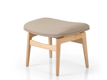 CHLOE M933U - Leather footstool by JMS