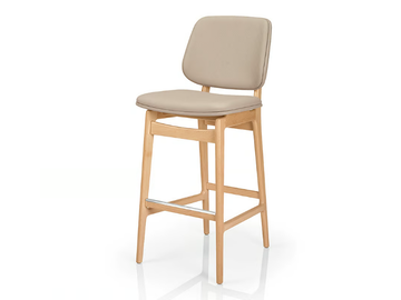 CHLOE M934 UU - Leather barstool by JMS