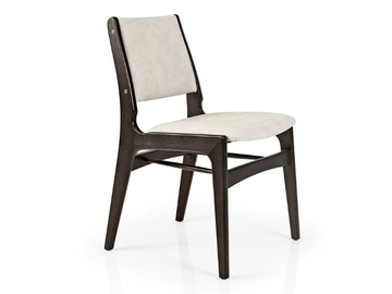 GEMMA M1082 - Wooden chair with integrated cushion by JMS