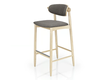 JOANNA - Chair with footrest by JMS