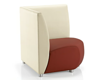 POP 100 - Sectional leather sofa by JMS