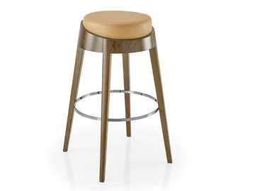 RUBY - Barstool with footrest by JMS