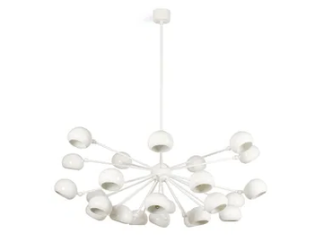 BALLS - Metal chandelier by JOSÉ LEITE DE CASTRO