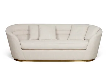 WINGMORE - 3 seater fabric leisure sofa by JOSÉ LEITE DE CASTRO