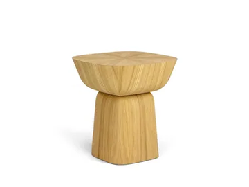 ZUMA - Square oak coffee table by JOSÉ LEITE DE CASTRO