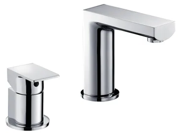 ARCH - 2 hole countertop single handle washbasin tap by JUSTIME