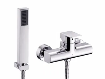 ARCH - Single handle shower mixer with hand shower by JUSTIME