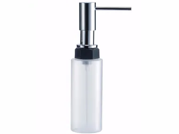 STILL ONE - Chromed brass Bathroom soap dispenser by JUSTIME
