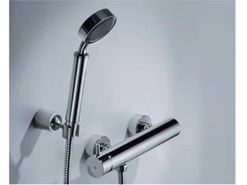 STILL ONE - Chromed brass shower mixer with hand shower by JUSTIME