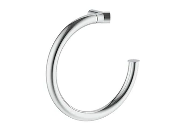 YES - Chromed brass towel ring by JUSTIME