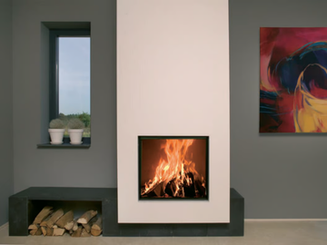 Wood fire - W71/62F - Front model by KALFIRE