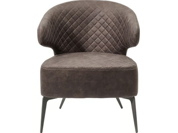AMSTERDAM - Fabric armchair by KARE Design