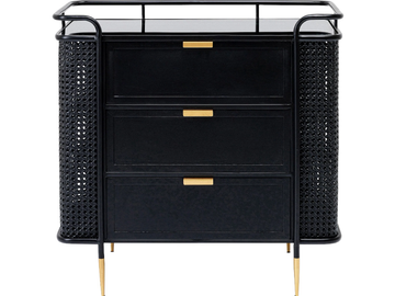 FENCE - Metal chest of drawers by KARE Design