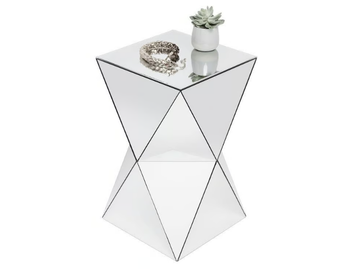 LUXURY TRIANGLE - Square MDF side table by KARE Design