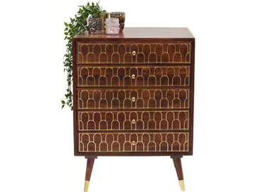 MUSKAT - Solid wood chest of drawers by KARE Design