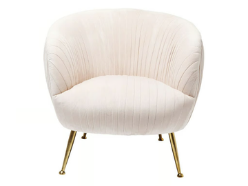 PERUGIA - Velvet armchair by KARE Design