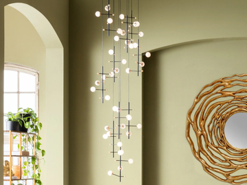 TRAPEZ - LED steel pendant lamp by KARE Design