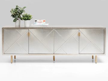 VENICE - Steel sideboard with doors by KARE Design