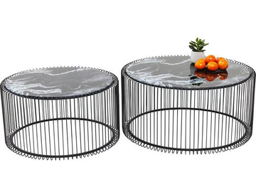 WIRE - Stained glass coffee table by KARE Design