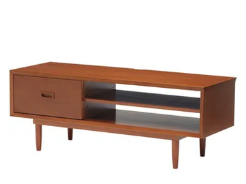 LOW BOARD 1200 - Low wooden TV cabinet with drawers by KARIMOKU