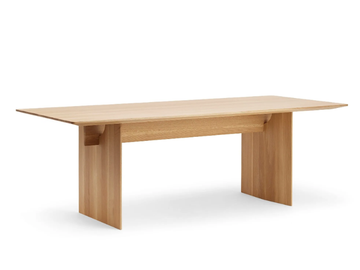 N-DT01 - Rectangular wooden dining table by KARIMOKU